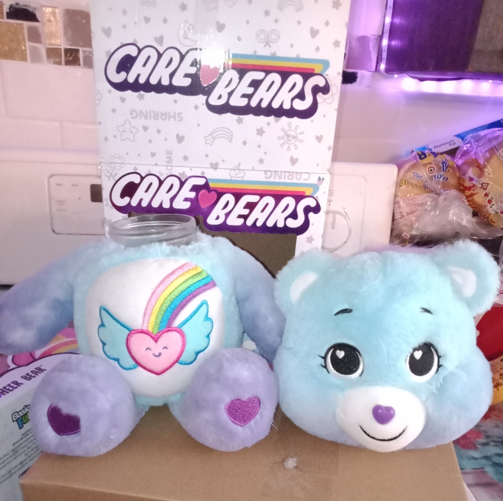 New custom stash jar carebears